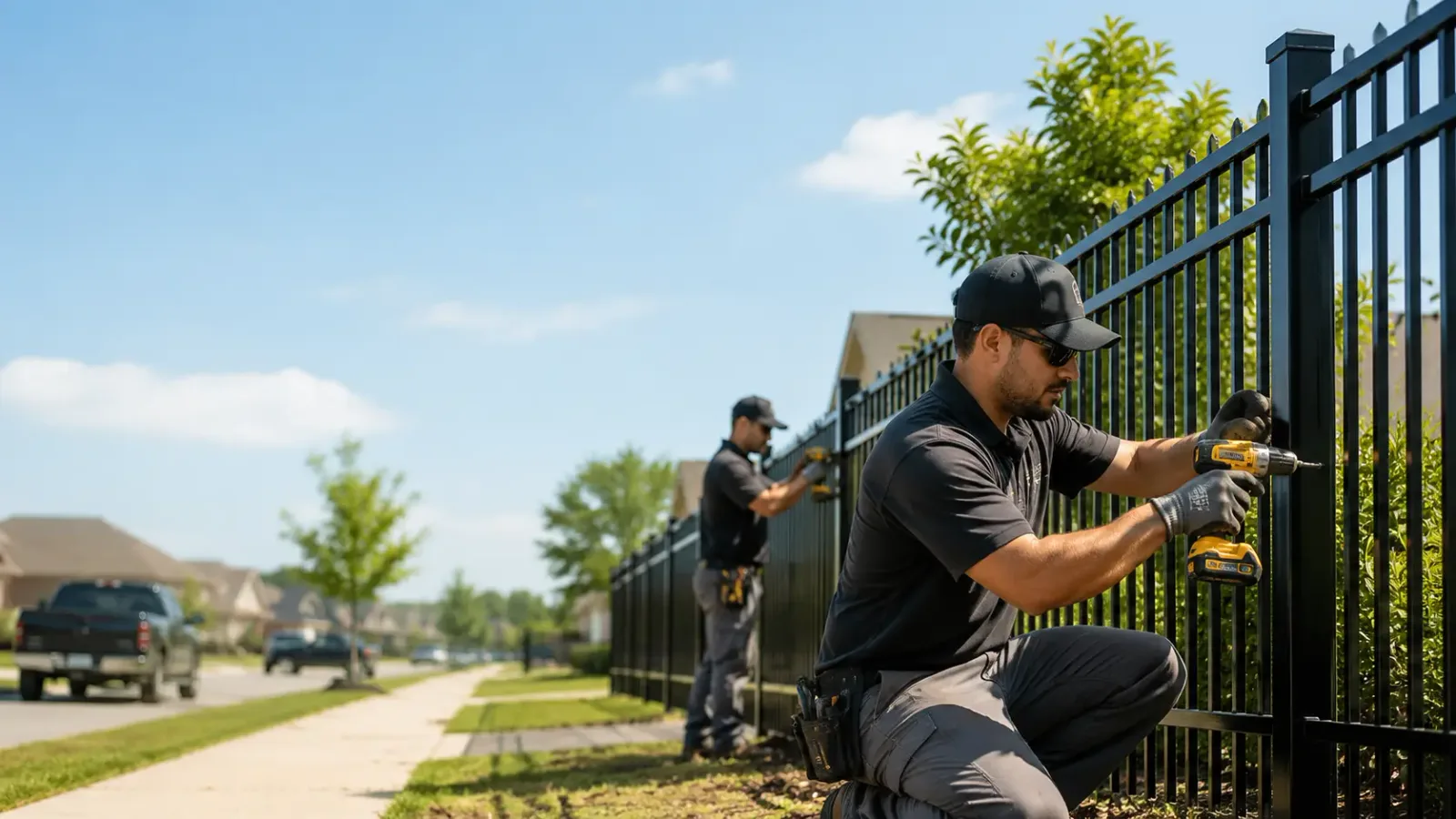 Metal Fence Installation in Center, KY